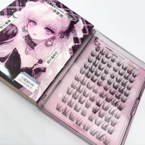 Handmade Thin Soft Invisible Band False Eyelashes Self Adhesive Pre Glued 7 10 Days Delivery DIY Cluster Lashes