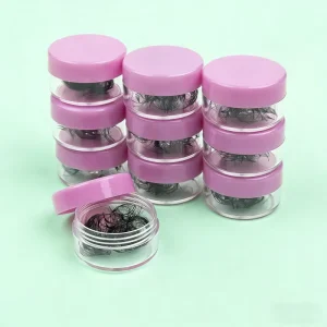 Handmade Ultra Soft Mink Volume Lashes With Thin Base Long Lasting Comfortable Wear Loose Pre Fans Eyelash Extensions