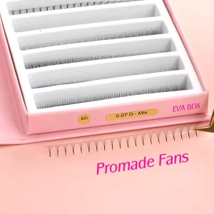 Handmade Ultra speed Promade Fans 3D 5D 12D 14D 0.05 0.0 7 Narrow Premade Volume Fans 500 1000Loose Fan