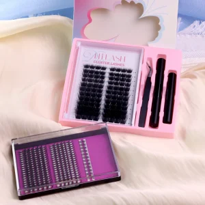 Handmade for Synthetic Hair Cluster Lashes DIY Individual Eyelash Extensions Kit in Qingdao