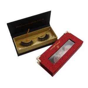 Handmade private label 3D luxury real mink fur false lashes natural 3D mink eyelashes