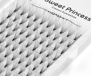 He40087a 0.07 Thickness C D Curl Fan Eyelashes for Women Eyelash Extensions