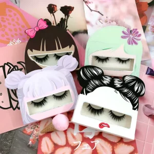 Heart Girl Factory Natural Short Mink Lashes 8 16mm SZ Series Beauty False Eyelashes Full Strip Lashes With Stock Box