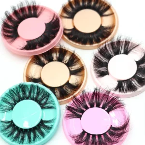 Heart Girl Factory Soft Natural Silk Eyelashes D Series 8 16mm Short Faux Mink False Lashes