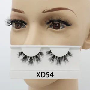 Heart Girl Fluffy 100% Real 3D Mink Lashes Private Label Eyelashes 5D Mink Lash Custom Eyelash Package XD Series