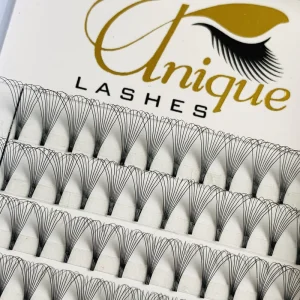 Heat Bonded Premade Volume Fans 3D 4D 5D 6D 10D Eyelash Extensions Private Label Vegan Cruelty Free