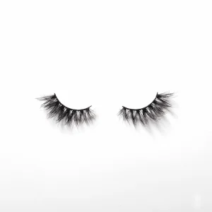 Heidi 3/4 Natural Mink Eyelashes 3D Natural Short Mink Eyelashes Half Lashes 100% Mink and Handmade