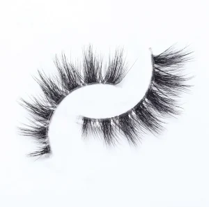 Heidi Private Labels Lightweight Eyelash Soft clear Band Vegan Faux Mink Eyelashes 3D Natural Eyelash