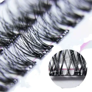 HeyMe Beauty Pre Bond Lash 7 Days Lasting Self Adhesive Waterproof Natural Handmade Vegan False Eyelashes No Glue Needed