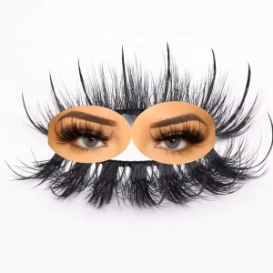 HeyMe Beauty Wet False Eyelash Extensions for 3D 15 20mm Faux Mink Russian Lashes Full Strip Wispy Cruelty Free