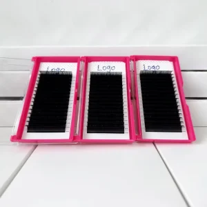 High Density Professional Lashes Deep Black Mink Volume Lashes for Global Professional Beauty Shops