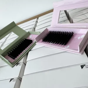 High Density Professional Lashes Matte Black Individual Lash Extensions for Premium Beauty Studio
