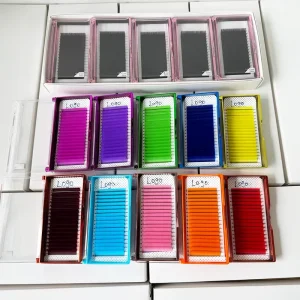 High Density Volume Lashes Deep Black Silk Lashes for Professional Product Performance Testing