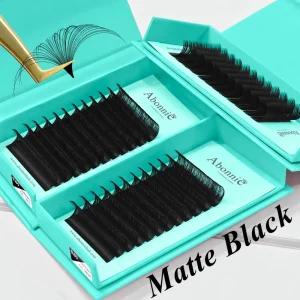 High Density with Full Fluffy Volume Effect Matte Black Cashmere Lash Trays for Build Professionally Lash Artists Brand