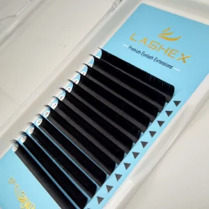 High Quality 0.3-0.25mm Individual Silk Mink Volume Lashes Eyelash Extensions for Korea Easy Fanning Volume Lashes