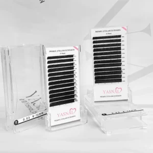 High Quality Cashmere Faux Mink 0.03 Full Volume Dark Black Eyelash Extensions Supplies for Salon Use