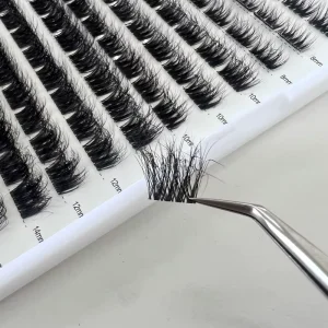 High Quality Cluster Lashes Kit Private Label Lash Clusters Diy Cluster Lashes Custom logo
