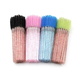 High Quality Disposable Micro Eyelash Extension Spoolie Makeup Tools Mascara Wands Spoolie Brush Used for Eye Makeup