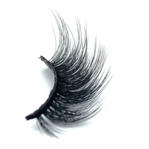 High Quality Fluffy 3D Silk Eyelashes Vendor 100% Handmade Layered Vegan Pure Silk Fiber Lashes With Custom Packaging