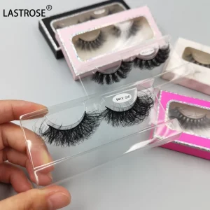 High Quality Fluffy Vegan Full Strip Eyelashes Private Label False Lashes