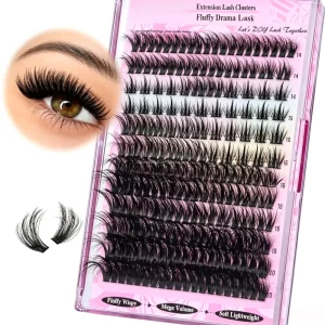 High Quality Fox Eye Individual Lashes Ultra Thin Band Bridal Makeup