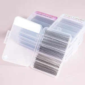 High Quality Hand Made Premade Volume Lashes Fans Lashes Extension 3D 4D 5D 6D 8D 10D Faux Mink 10d Lash Segments