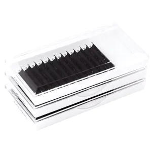 High Quality Hand Made Ultra Soft Ellipse Flat Root Double Tips Flat Lashes