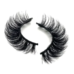 High Quality Luxury 3D Russian Curly Faux Mink Eyelashes with Custom Lashes Boxes