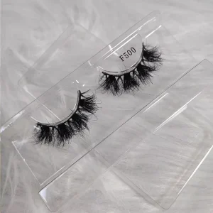 High Quality Luxury Cruelty Free Handmade Reusable Real Mink Eyelashes 3D Effect for Lightweight Full Volume Lightweight Lashes