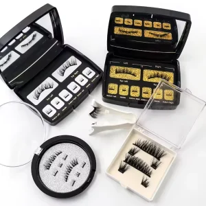 High Quality Magnetic Lashes With Liner 3d Magnet Eyelash With Magnetic Eyelash Bulk Magnetic Eyelashes Cilios Magntic