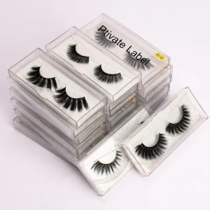 High Quality Makeup Brand Full Strip Lashes for Real Mink Fur SD False Eyelashes Lashes Naturel False Eyelashes