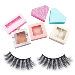 High Quality Mink Fluffy and Thick False Eyelashes Real Mink Fur 15 25 mm Soft Fit