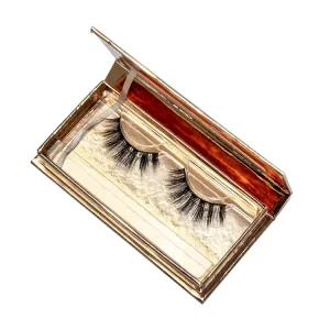High Quality Natural Handmade Fake 3D Mink Fur Strip Private Label Full Strip Human Hair False Eyelashes for Makeup