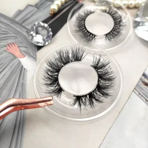 High Quality Natural Short Faux Mink 3d Eyelashes Strip Lashes Vegan Natural 3d Faux Mink Lashes Vendor