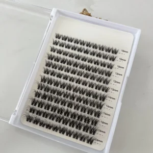 High Quality Premium Cluster Lashes Kit Handmade Natural Cluster Lashes DIY Cluster Lashes