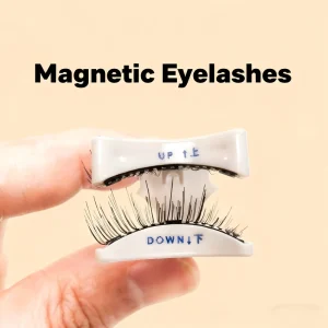 High Quality Reusable Soft Magnetic Eyelashes Set Natural Style Soft False Eyelashes No Glue Required