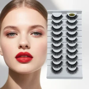 High Quality Short Eyelash Strips Daily Wear Lightweight Comfort Natural Effect False Eyelashes Easy