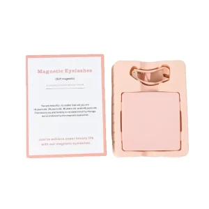 High Quality Soft Quantum Magnetic Full Strip Eyelashes with Applicator Case Mirror Comfortable Eye Lashes