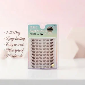 High Quality Synthetic Handmade Cluster Segmented Eyelashes with 10 Rows