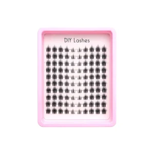 High Quality Thin Band DIY Clusters Lash Natural OEM ODM Eyelash Extension Diy Lash Extension
