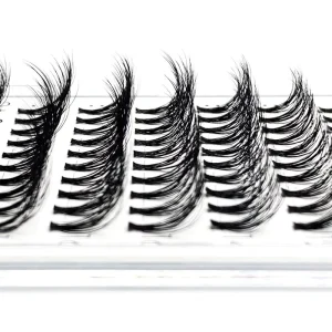 High quality Customize Eyelashes Natural Individual Cluster Lashes Reusable