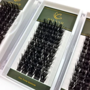 Hilash Lash Clusters Kit Eyelash Clusters Spiky Fluffy Thin Band Cluster in Qingdao Bulk