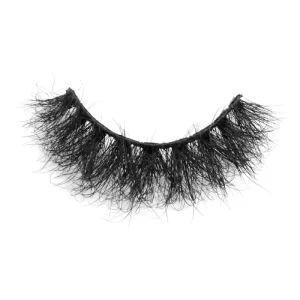 Hot Luxury Full Volume Thick Wispy Fur Mink Eyelashes Cruelty Free Handmade Reusable Messy Vegan Mega Lashes Dramatic 3D Eyelash