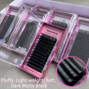 In Stock Mixed Trays Individual Eyelash Extensions LASH LA Blink Lashes Korea Cashmere Mink Eyelashes Individual Classic