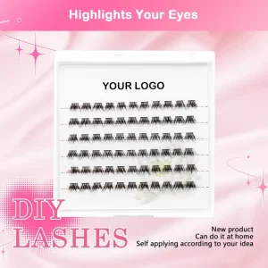 Individual Bottom Lash Clusters, Lower Eyelashes