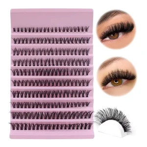 Individual Cluster Lashes Diy Segment Lash Kit OEM ODM Private Label Lash Clusters Handmade Natural Look Eyelash Extension