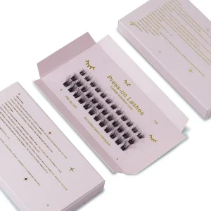Individual D Curl Cluster Eyelashes DIY Lash Extension Kit