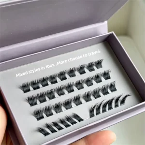 Individual DIY Handmade Faux Mink Eyelash Extension Eyelash Cluster Volume 6D 8D Mega Volume Private Label