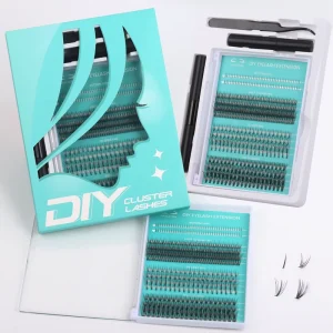 Individual Diy Lash Extensions Segment Lashes C D Curl 8 16mm Diy Eyelash Mix Cluster Lashes Kit