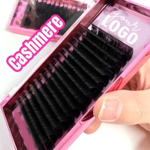 Individual Extension Handmade Premium Lashes Natural Long Korean PBT Fiber Cruelty Free Cc Lc Meecillashes Supplier